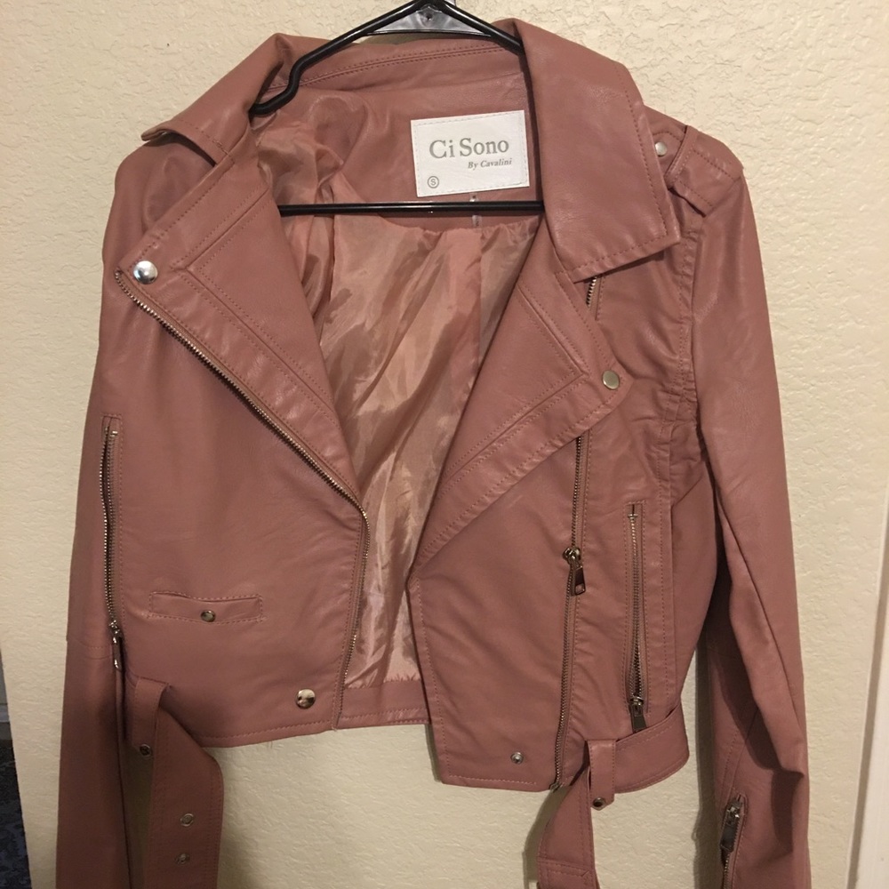 Leather jacket